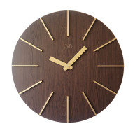 Drevené nástenné hodiny JVD HC702.1, 70 cm